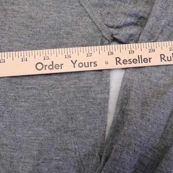 Brunello Cucinelli Womens sweater M 100% Cashmere Made In Italy Right Knit Grey - Picture 10 of 11